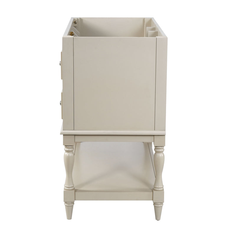 Modern Bathroom Vanity Cabinet With 4 Drawers