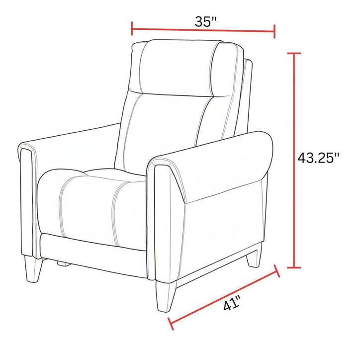 Conrad - Power High Leg Recliner P2