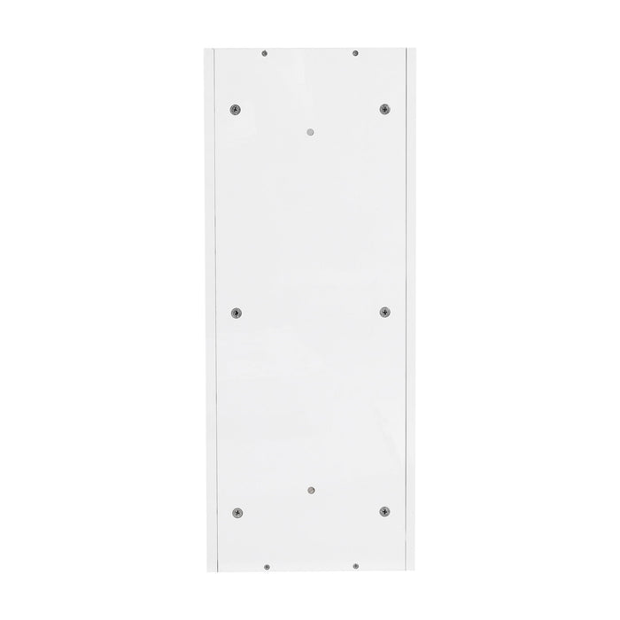 Wall Mounted Bathroom Vanity With Sink And Storage Rack, Soft Close Doors
