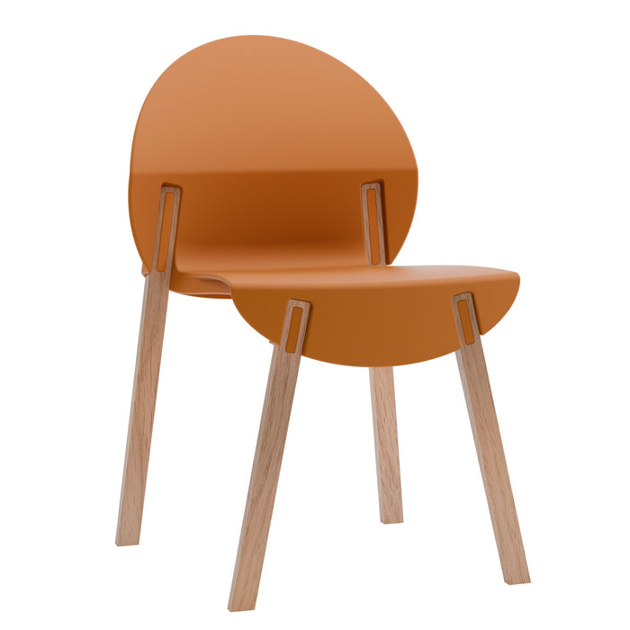 4 Piece Set Of Single Chairs With A Folding Square Table