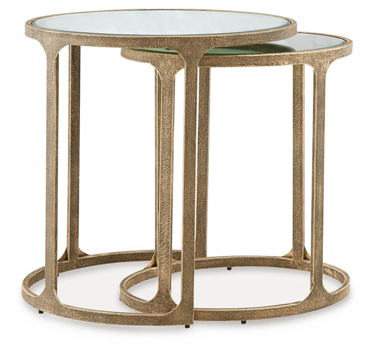 Irmaleigh - Accent Table Set (Set of 2) - Antique Black