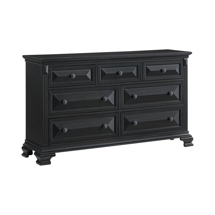 Bridgestone 7-Drawer Dresser in Antique White