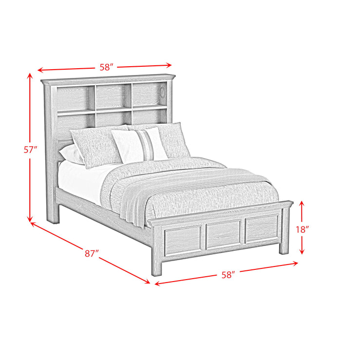 Hampton Kids - Bookcase Bedroom Set