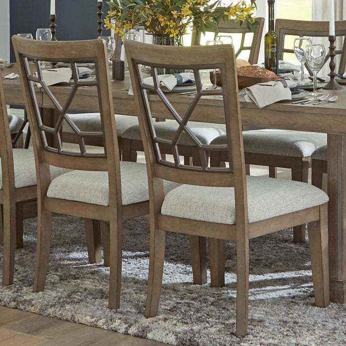 Sundance Dining - Grid Dining Chair (Set of 2) - Sandstone