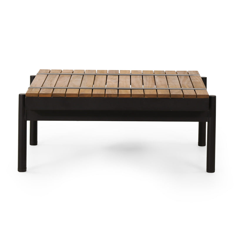 Theo - Sofa Corner, Coffee Table - Cream