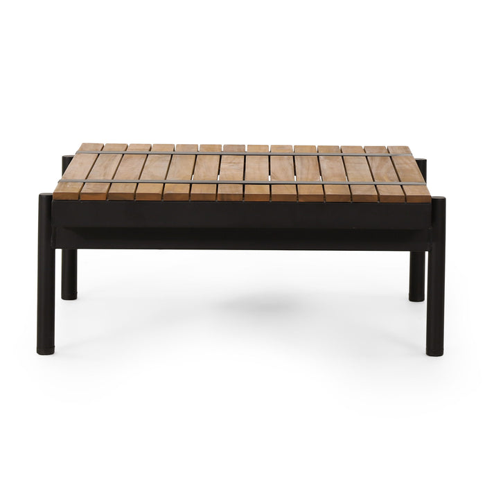 Theo - Sofa Corner, Coffee Table - Cream