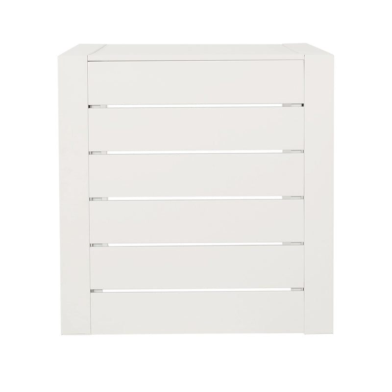 Aluminum Outdoor C - Shaped Side Table For Patio
