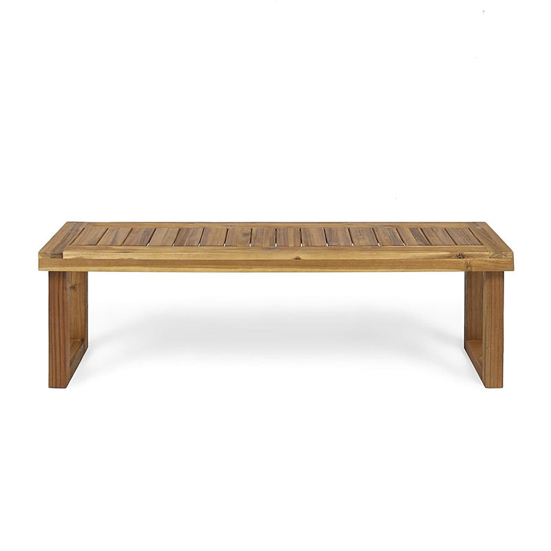 Outdoor Dining Set - Sandblast Natural Finish