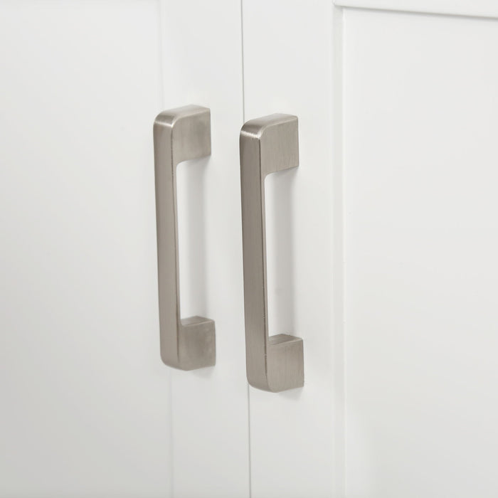 Bathroom Vanity With 2 Doors, 2 Drawers, Adjustable Shelf, Hidden Slides & Soft Close Hinges