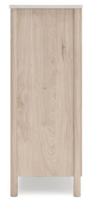 Cadmori - Five Drawer Wide Chest - Two-Tone