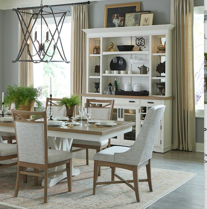 Americana Modern Dining - Host Dining Chair (Set of 2) - Cotton White