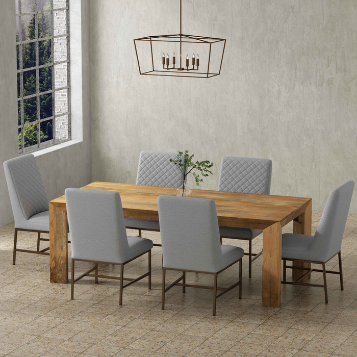 Crossings - Downtown Rectangular Dining Table - Amber