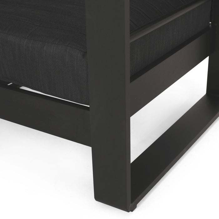 Giovanna - Club Chair Set With Aluminum Frame