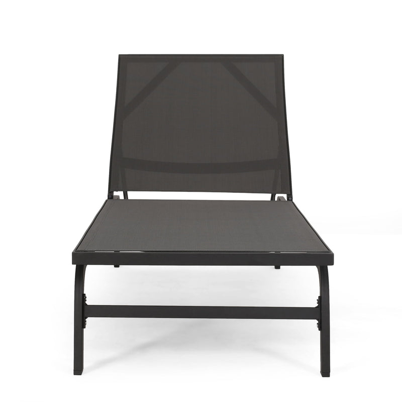 Finn - Contemporary Chaise Lounge For Outdoor Relaxation