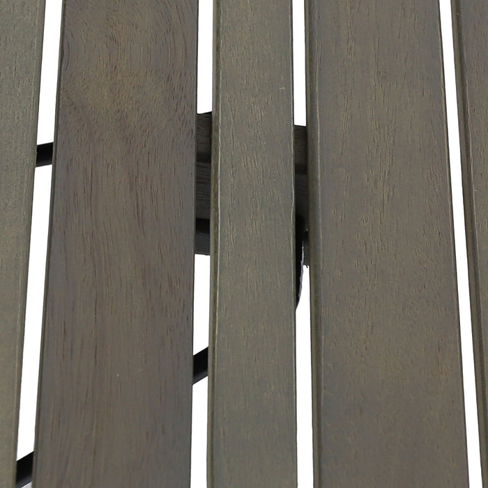 Temptation - Outdoor Foldable Side Table With Slat Design