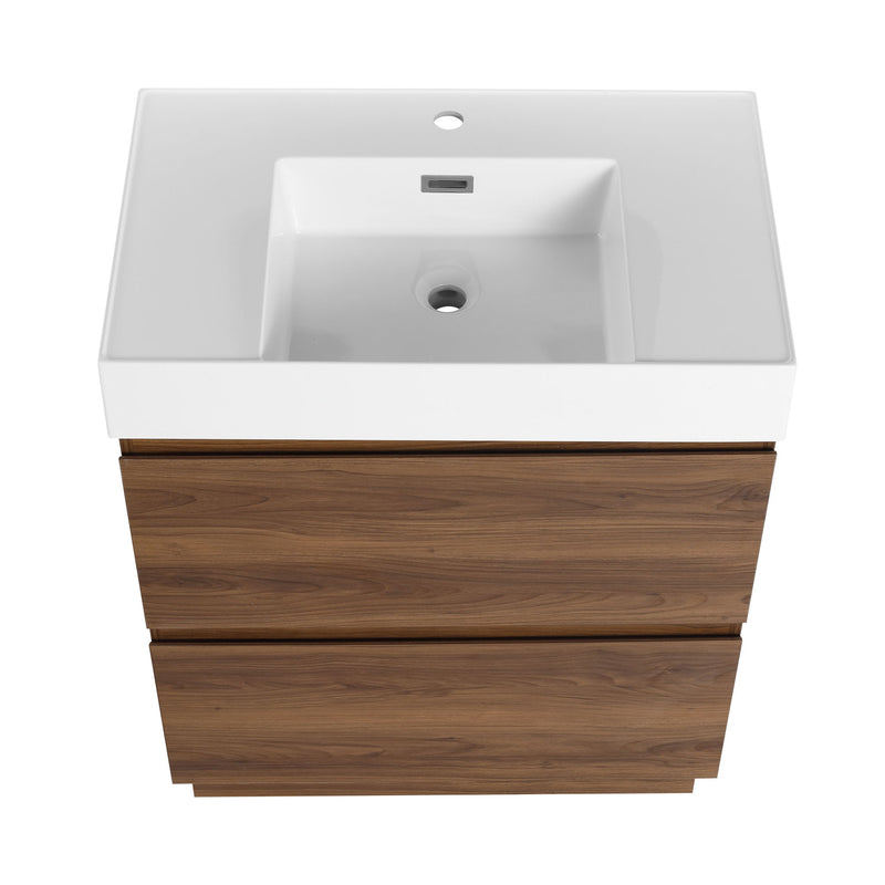 Modern Freestanding Bathroom Vanities With Single Sink Combo