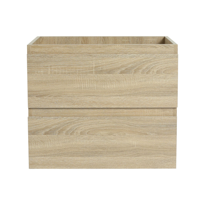 Wall Mounted Bathroom Vanity And Sink, 2 Soft Close Drawers