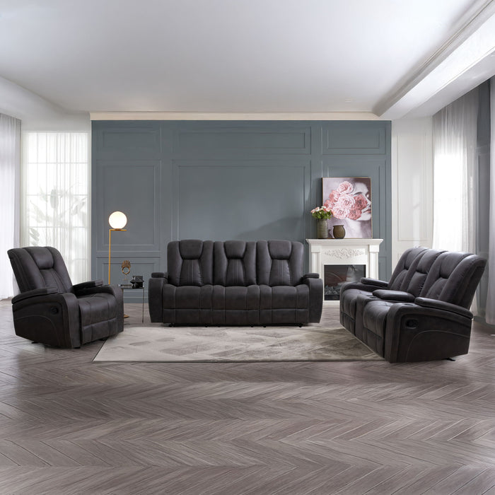 Marlow - Manual Reclining Sofa Set