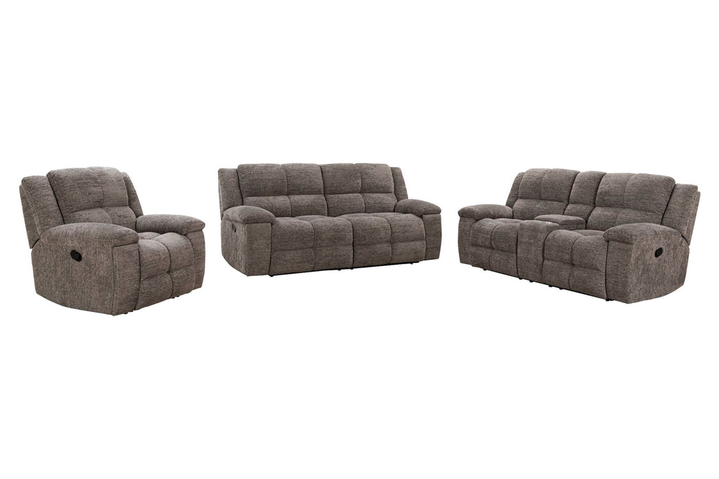 Buster - Manual Reclining Console Loveseat