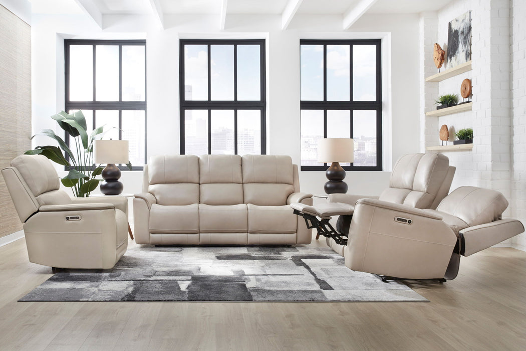 Easton - Zero Gravity Power Reclining Tilt Console Loveseat P3