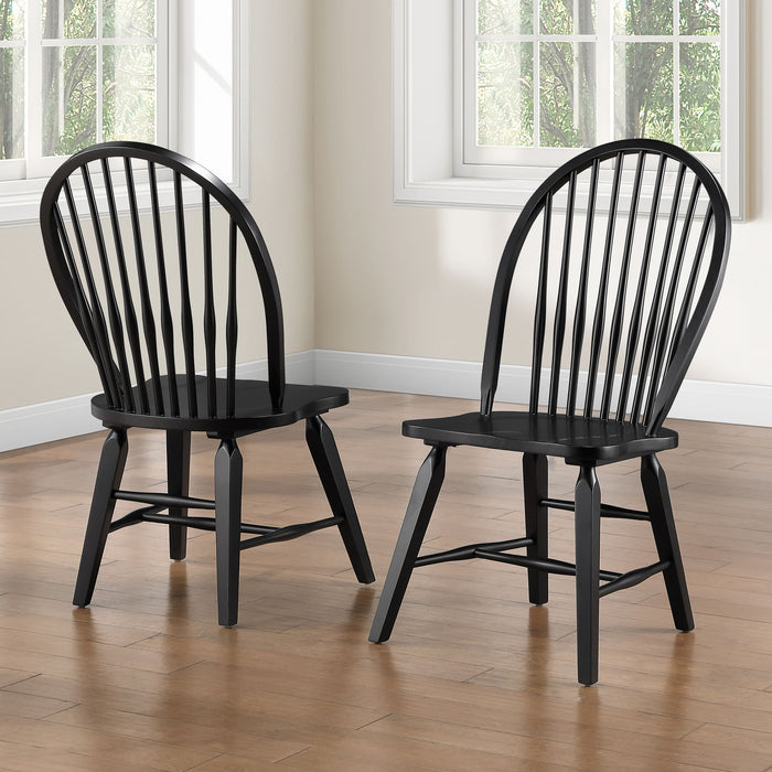 Sommerset - Windsor Chair - Black