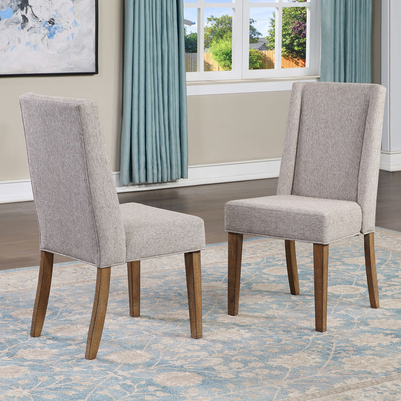 Riverdale - Upholstered Chair - Dark Brown