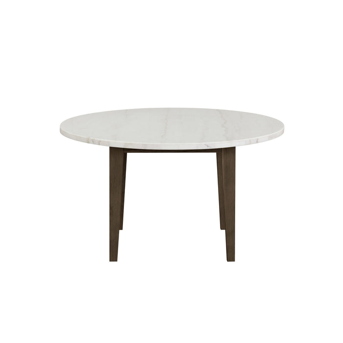 Essence - 54" Round Dining Table With Marble Top