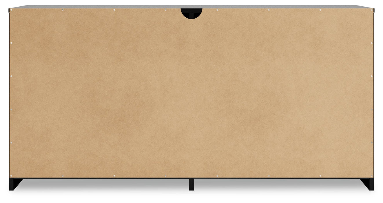 Finch - Six Drawer Dresser - 29'' Height - Black