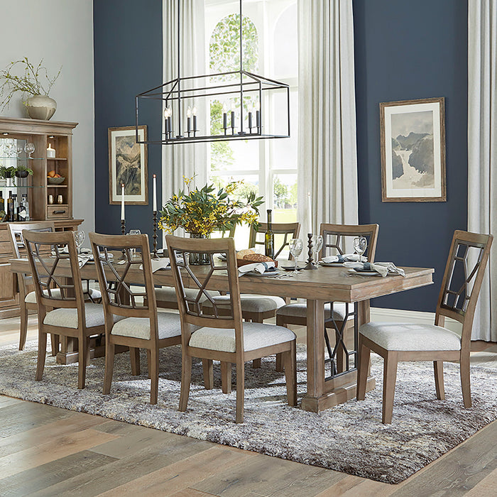 Sundance Dining - Grid Dining Chair (Set of 2) - Sandstone