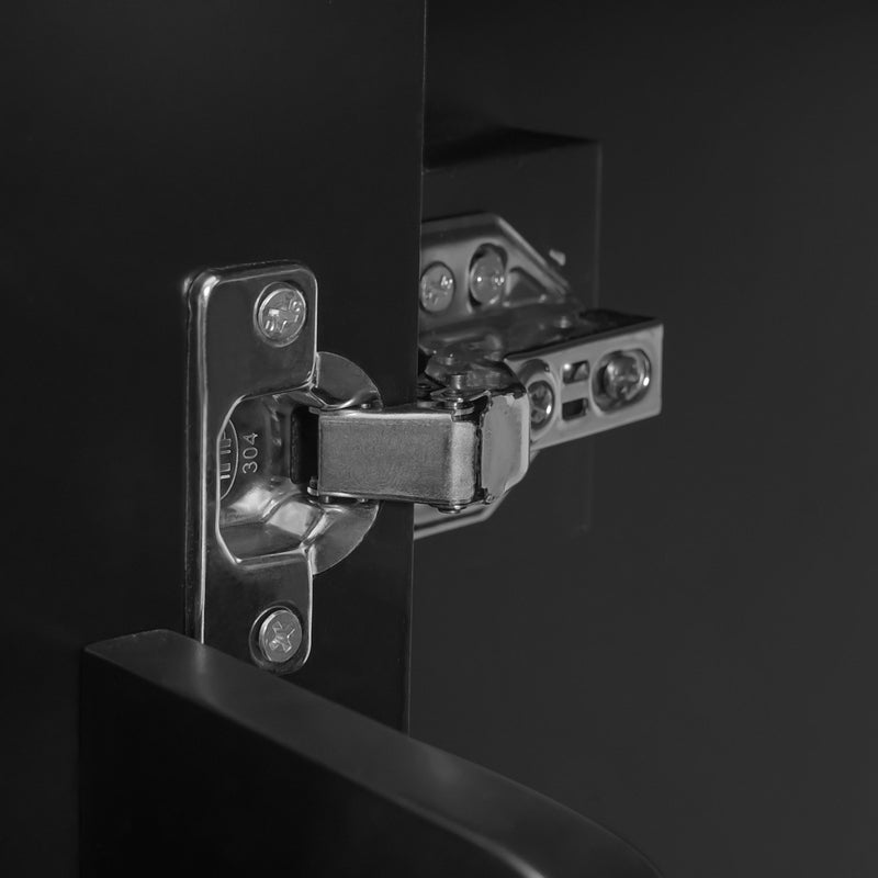 Bathroom Vanity With Integrated Undermount Ceramic Sink, 2 Doors And 1 Drawer, Soft Close Hinges