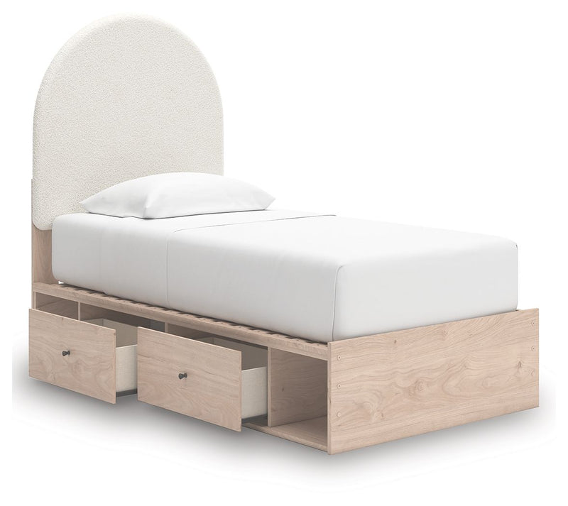 Arloster - Upholstered Panel Bed