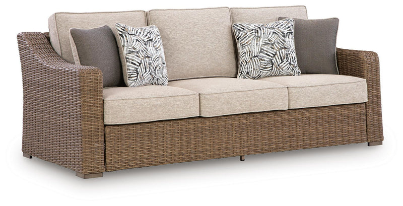 Laguna Heights - Sofa With Cushion - Beige