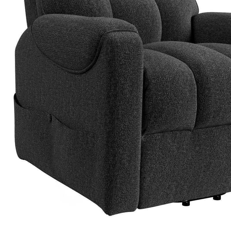 Desoto - Power Lift Chair - Sahara Black