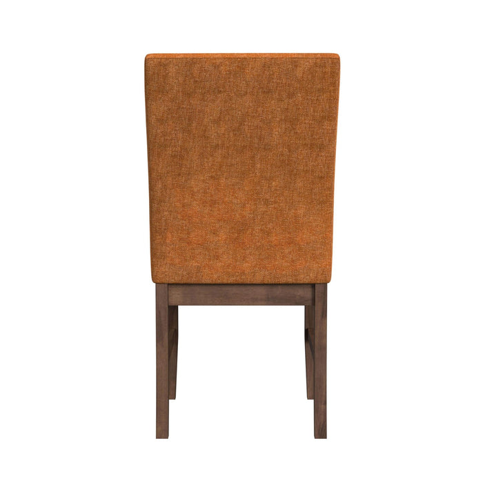 Santa Barbara Dining Side Chair with Fabric in Walnut (2 Per Carton)