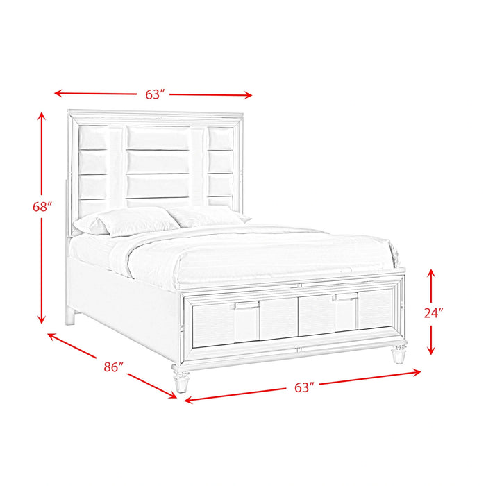 Twenty Nine Storage Bedroom Set in White