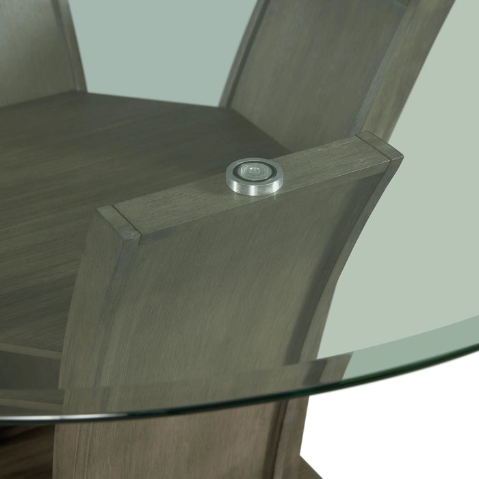 Dapper Grey Round Dining Table
