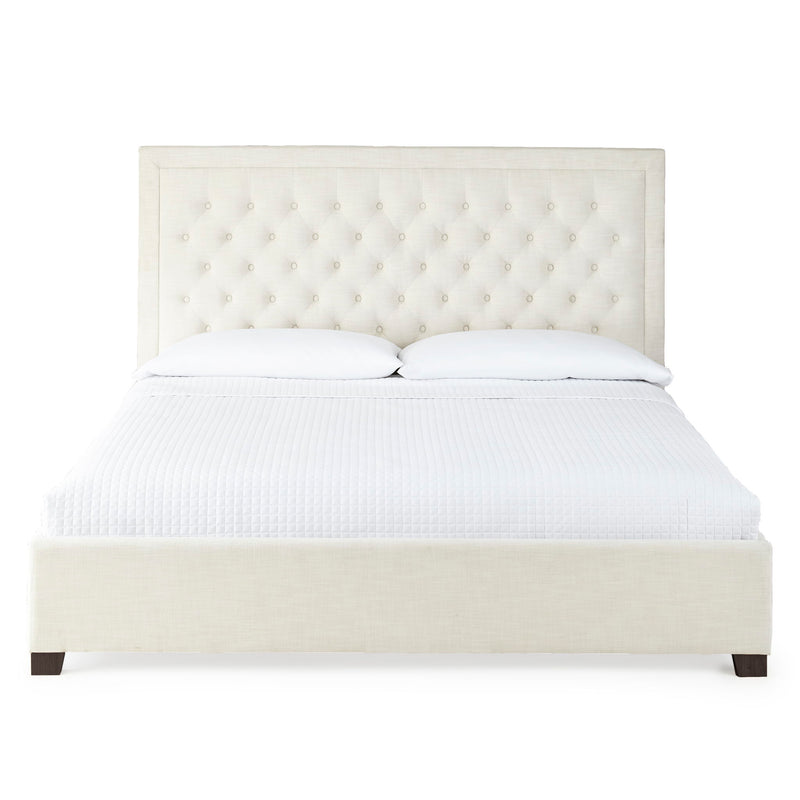 Isadora - King Bed - White