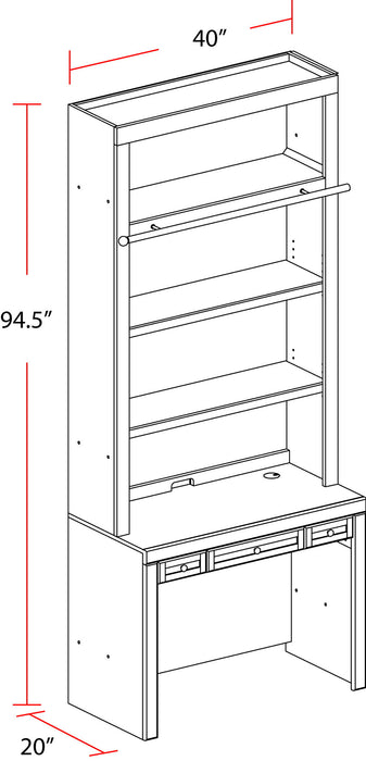 Catalina - Library Desk