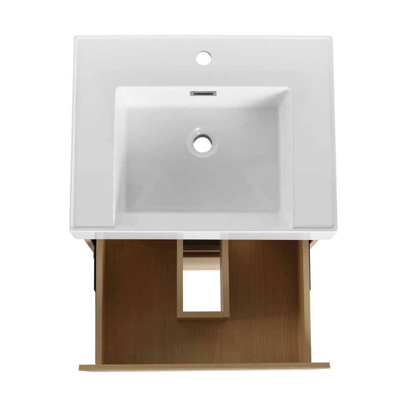 Modern Freestanding Bathroom Vanities With Single Sink Combo