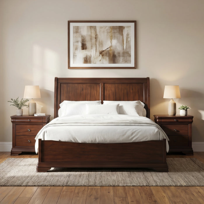 Phillipe Bedroom Set in Cherry