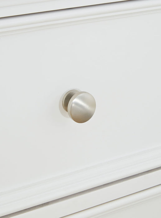 Fortman - Five Drawer Chest - White