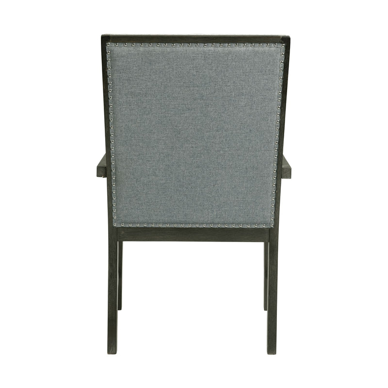 Donovan - Standard Height Arm Chair (Set of 2) - Gray