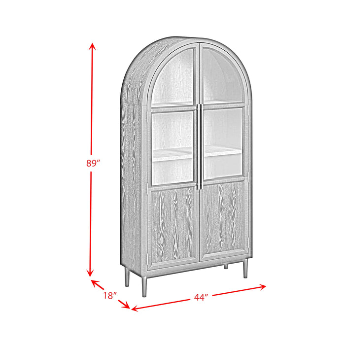 Taurus Bookcase in Flat Black