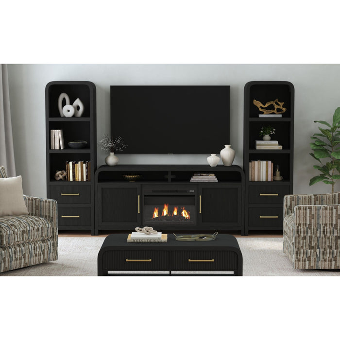 23" Fireplace Insert - Black