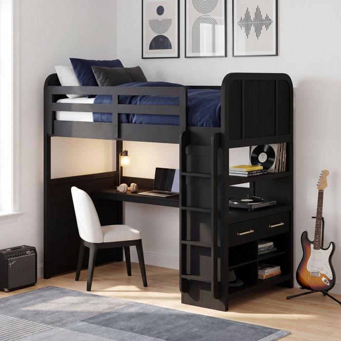 Ridgemont - Loft Complete Bunk Bed