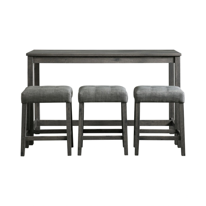 Oak Lawn Bar Table Single Pack (Table + Three Stools)