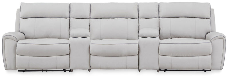 Social Pointe - Reclining Sectional