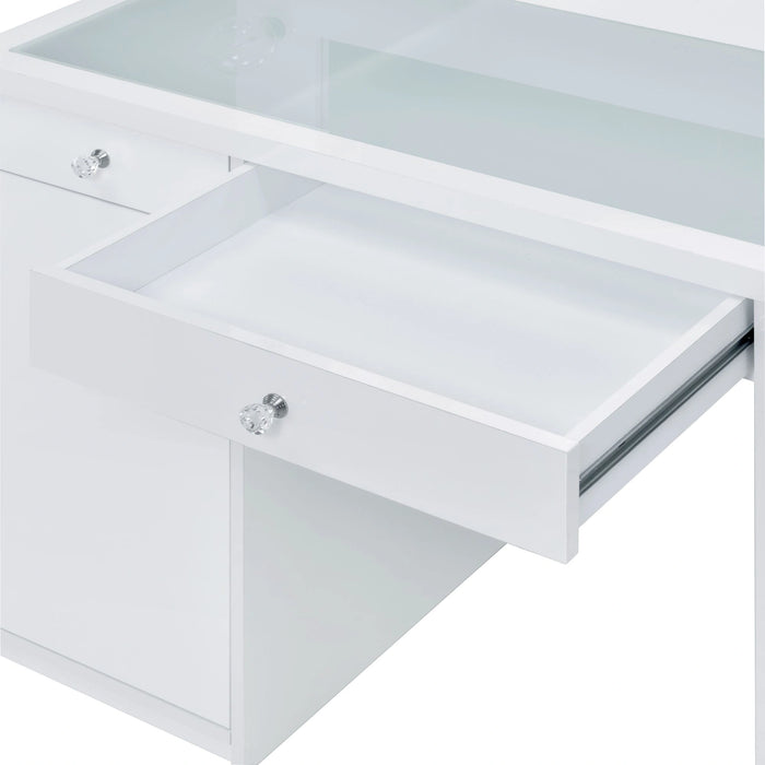 Amia Complete Dressing Table with Lightbulbs