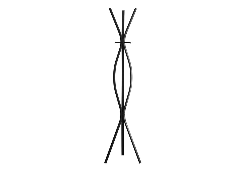 Free Standing Coat Rack 3 Hooks For Entryway