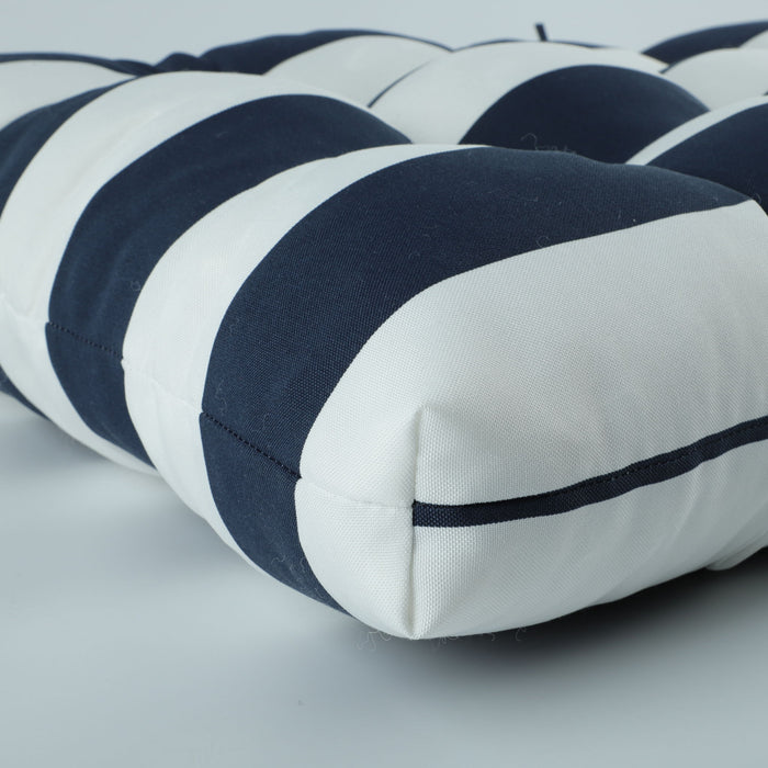 2 Piece High Back Patio Chair Cushion Set, Tufted Adirondack And Rocking Chair Cushions